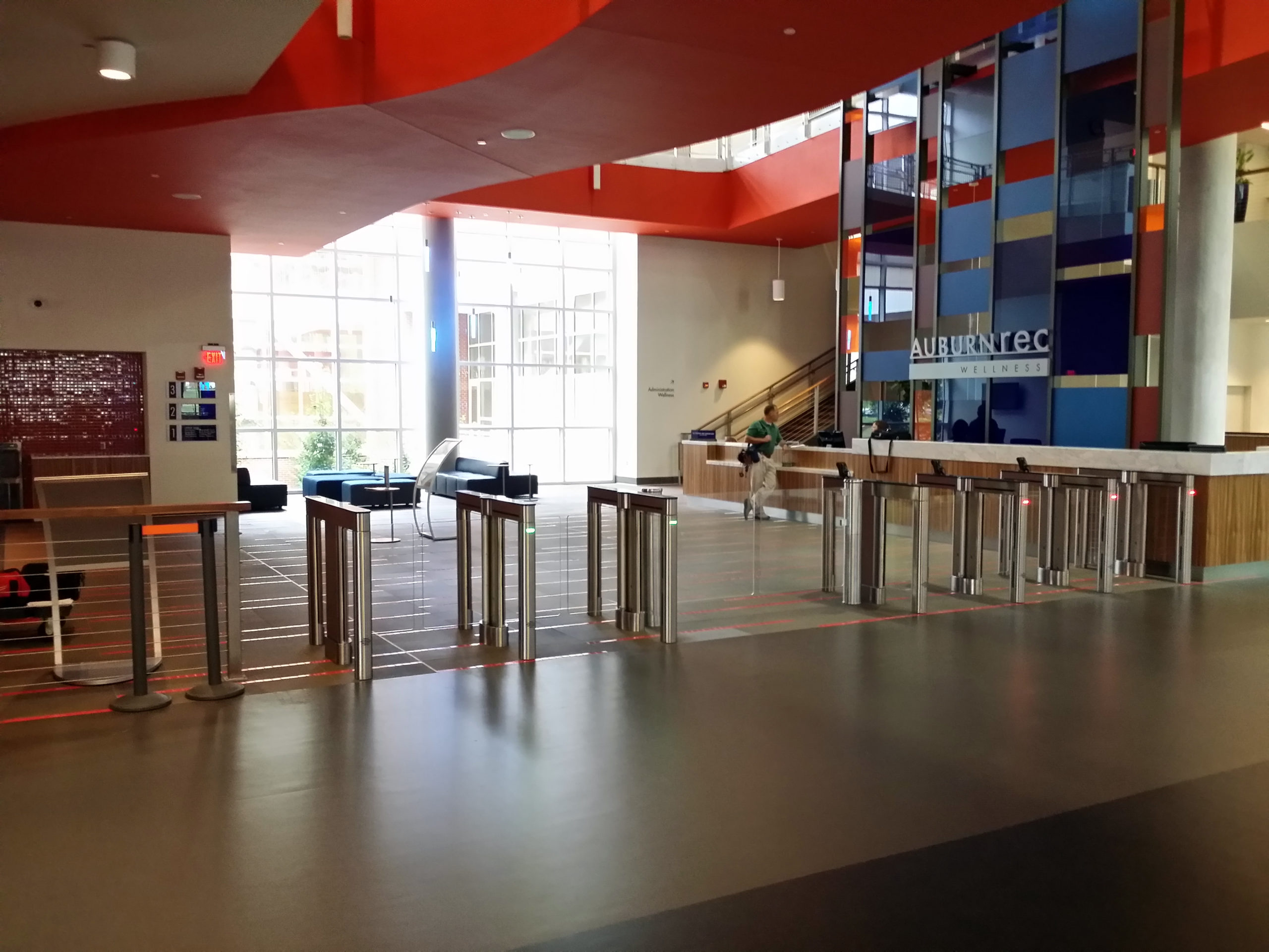 Auburn Rec Upgrades Entrance with Alvarado Turnstiles - Alvarado dormakaba Group