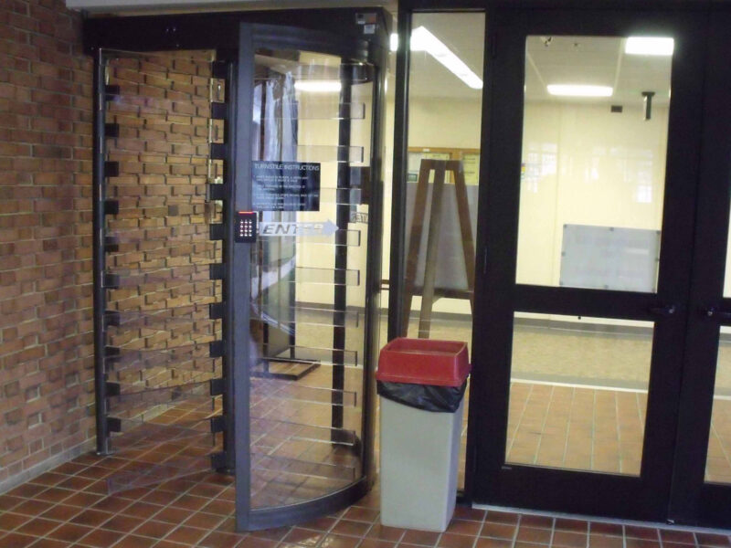 CPST Clear Full Height Turnstile