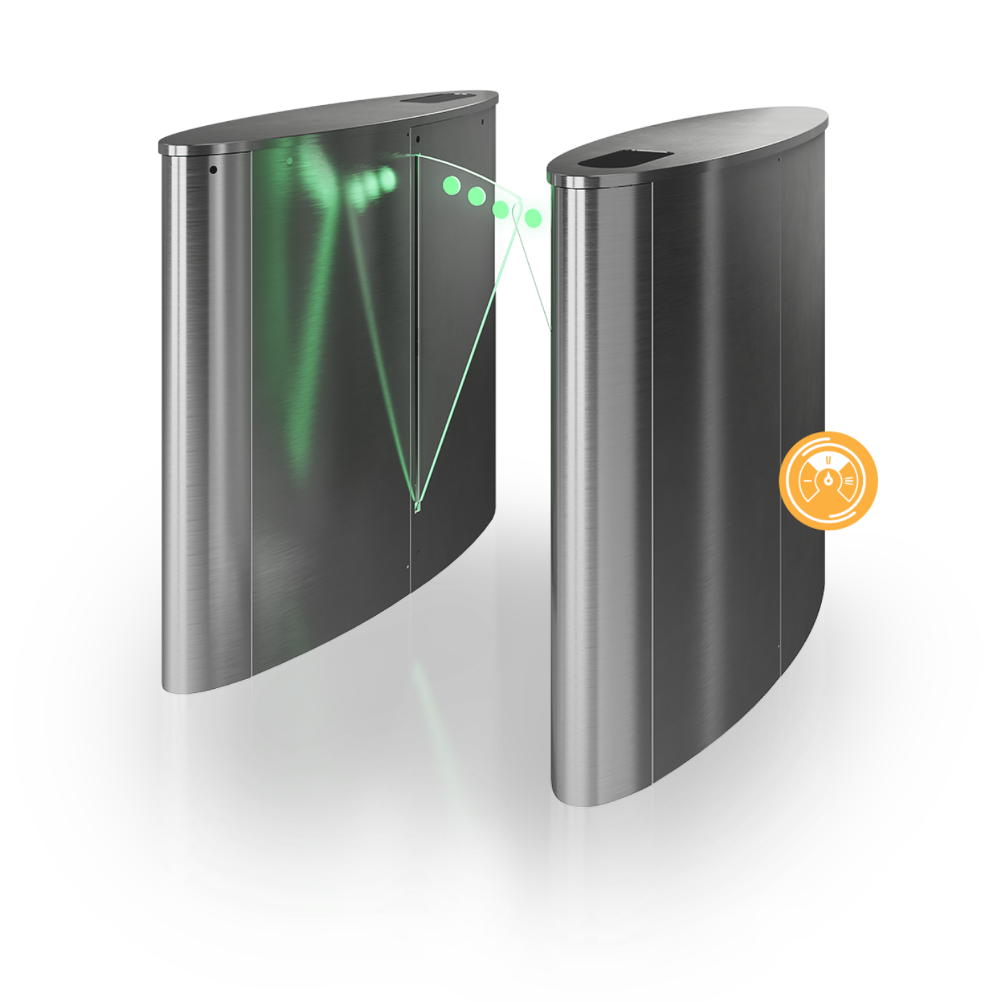 Flap Barrier Turnstile - Speedlane 300 | Boon Edam