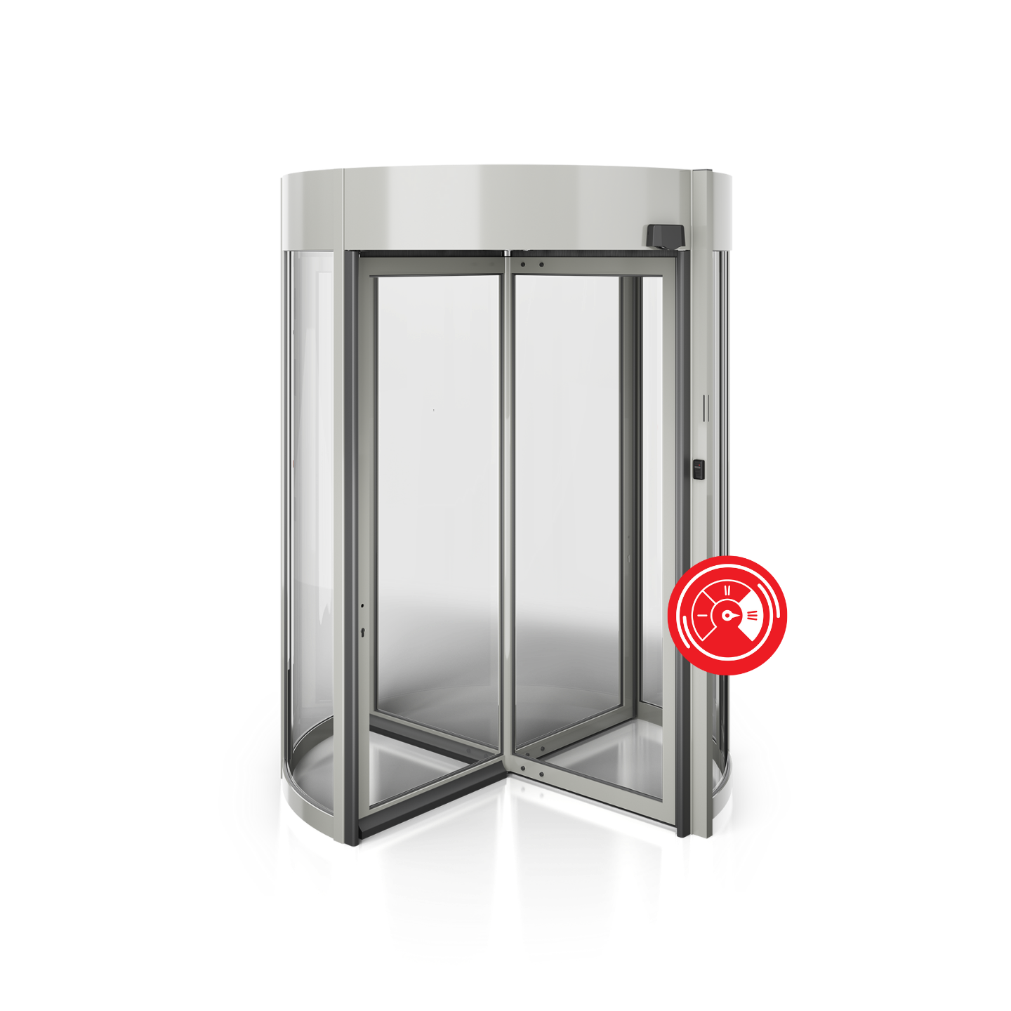 High Security Revolving Door - Tourlock 180 | Boon Edam