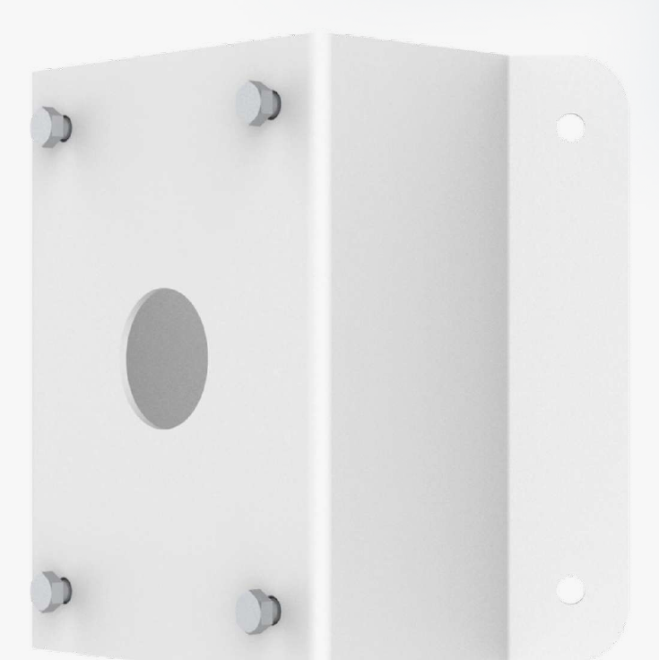 PTZ/Multisensor (4-Head) Corner Mounting Bracket